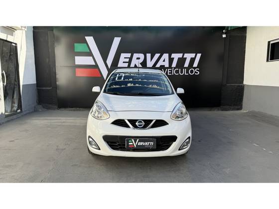NISSAN MARCH 1.6 SV 16V FLEX 4P MANUAL NISSAN MARCH 1.6 SV 16V FLEX 4P MANUAL